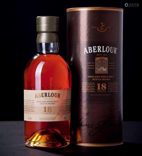 Aberlour Double Cask 18 Year Old Single Malt Scotch Whisky，Speyside，Scotland