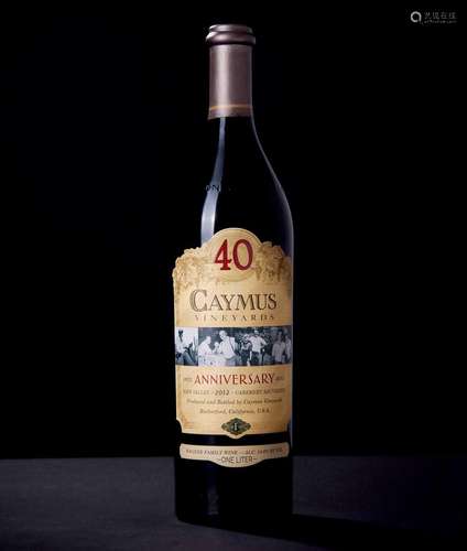 2012 Caymus Vineyards 40th Anniversary Cabernet Sauvignon，Napa Valley，USA