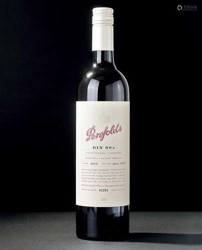 2004 Penfolds Bin 60A Coonawarra Cabernet Sauvignon - Barossa Shiraz，South Australia