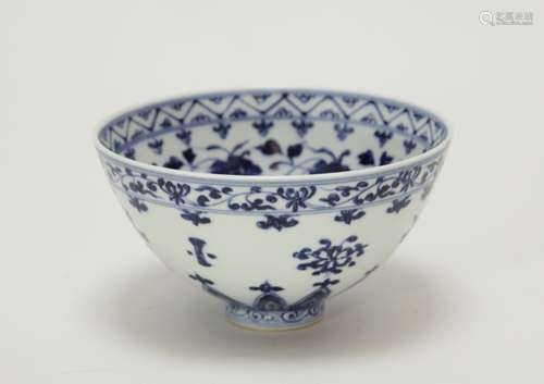 Chinese Blue/White Porcelain Bowl