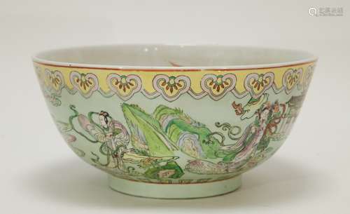 Chinese Famille Rose Porcelain Bowl