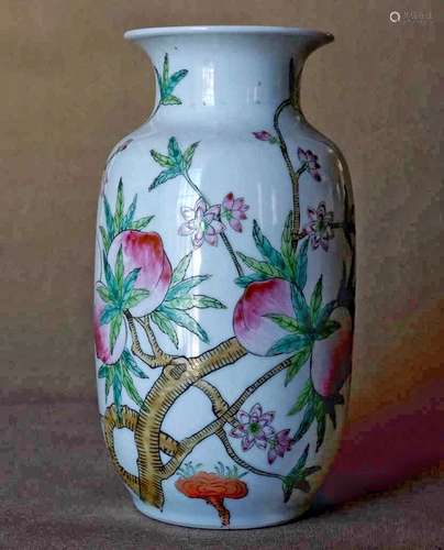 Culture Revolution, Pair of Chinese Export Vase