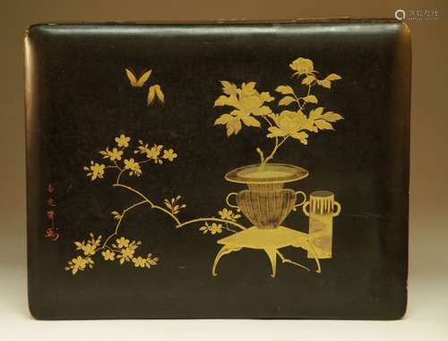 Chinese Lacquer Wood Box