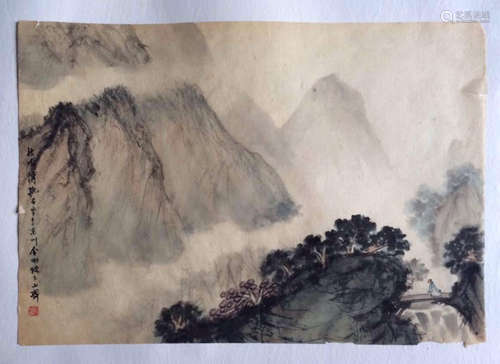 Chinese Landscape Painting ,Fu,baoshi