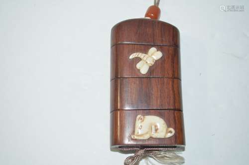 Chinese possible HuaLi Wood medicine Box