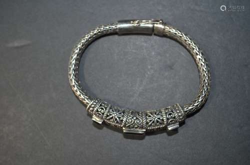 German Silver Bracelet , Mark 925