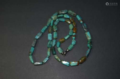 Chinese Turquoise Necklace, 925