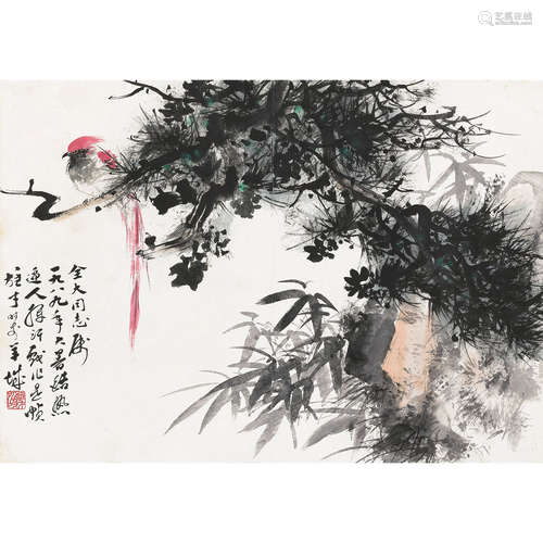 黎雄才 花鸟