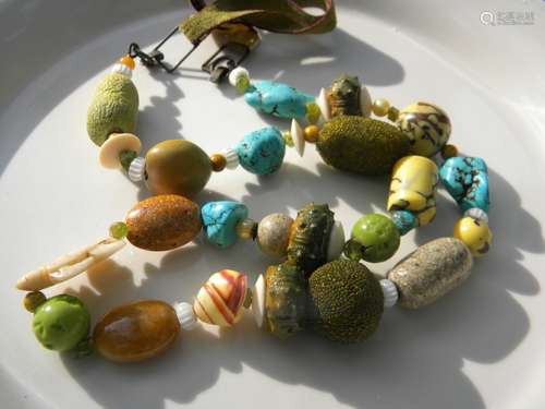 Vintage Beads Necklace