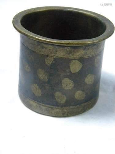 Antique Gold Gilted Bronze Incense Burner