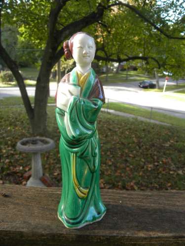 Antique Chinese Beauty Statue Marked China