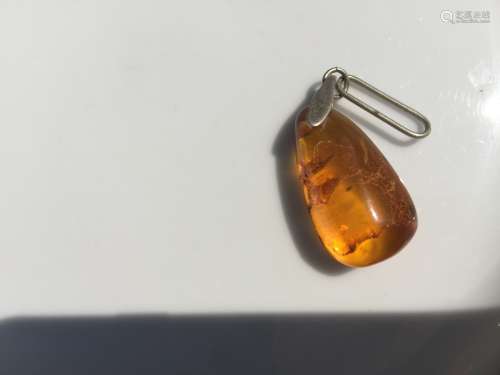 Antique Baltic Amber Pendant