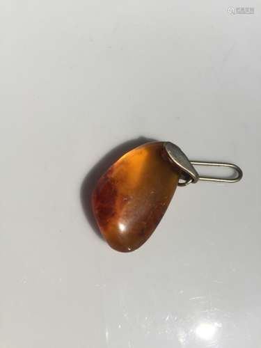 Antique Baltic Amber Pendant