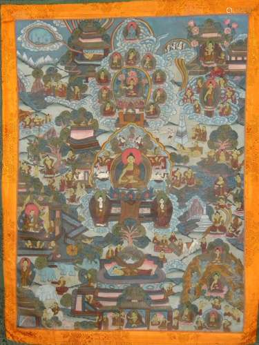 Antique Tibet Thangka