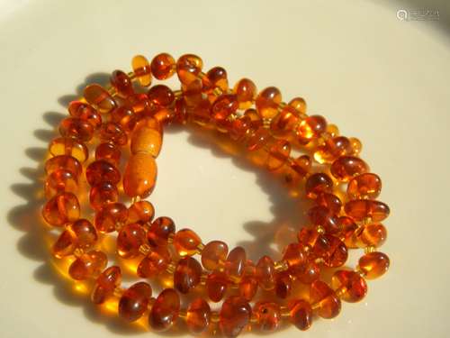 Antique Baltic Amber Necklace