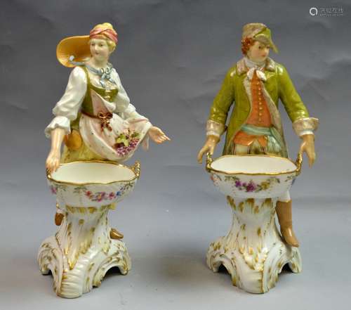 Pair of K.P.M. Figures