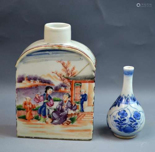 Two Chinese 18th Century Export Porcelain Items