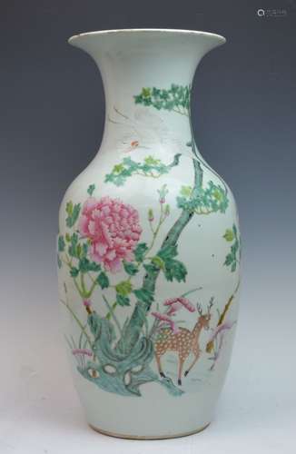 Chinese Famille Rose Porcelain Vase