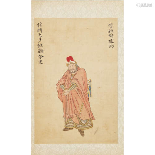 ALBUM OF TWENTY-SIX 'WATER MARGIN' ILLUSTRATIONS AFTER CHEN HONGSHOU (1598-1652), 17TH CENTURY