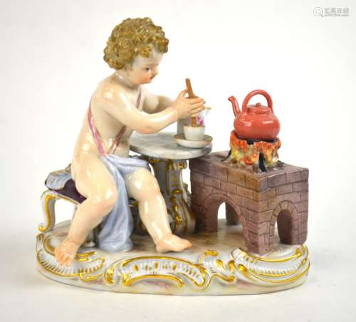 Meissen Child Figurine