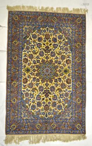 Persian  Isphahan Hand Made Rug