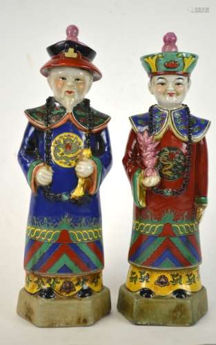 Pr Chinese Porcelain Figures
