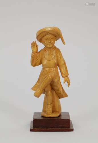 Culture Revolution Period HuangYang Wood Figural