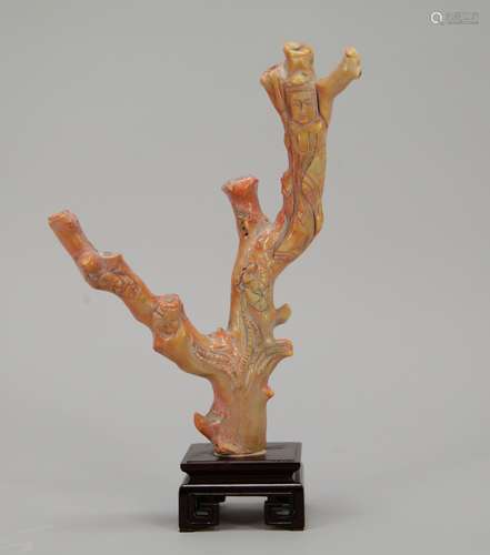 Coral Carving Figural