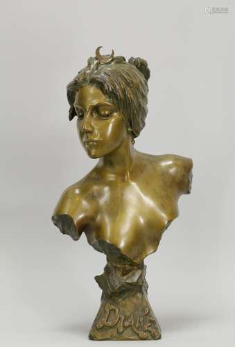 Bronze Sculpture of Diana by 