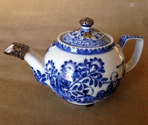 Chinese Blue&White Teapot