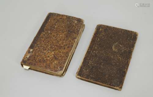 Two Judaica Old Books in Hebrew Dated 1821&1827