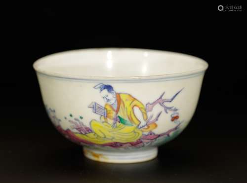 Chinese Porcelain Famille Verte Bowl