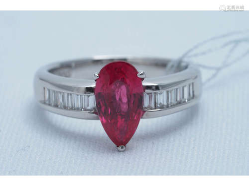 Ruby Diamond Ring