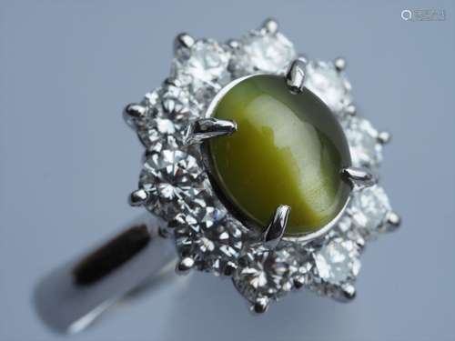 Chrysoberyl Cat's Eye Ring