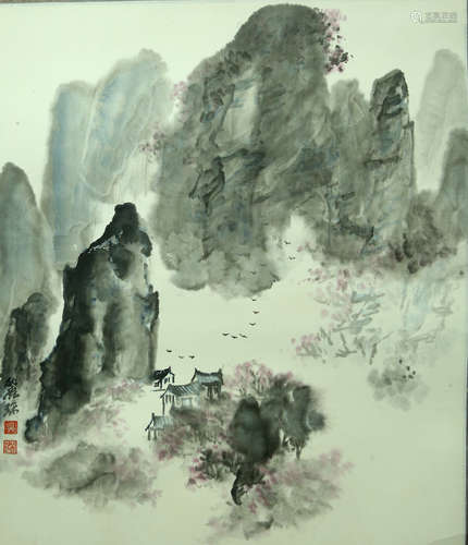 吴丽珠 山水