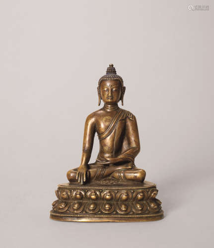十六世纪 铜释迦牟尼佛像