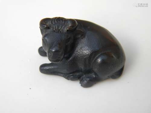 Antique Bronze Ox Paper Weight