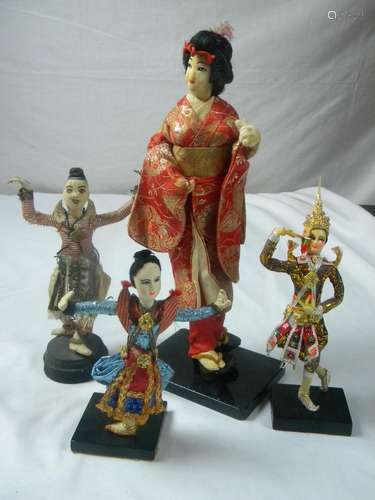 Group of Asian Dolls