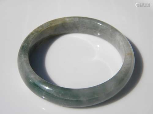 Natural Green Jadeite Bangle Bracelet