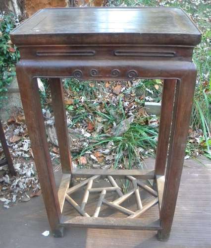 Antique Chinese Rosewood Stool