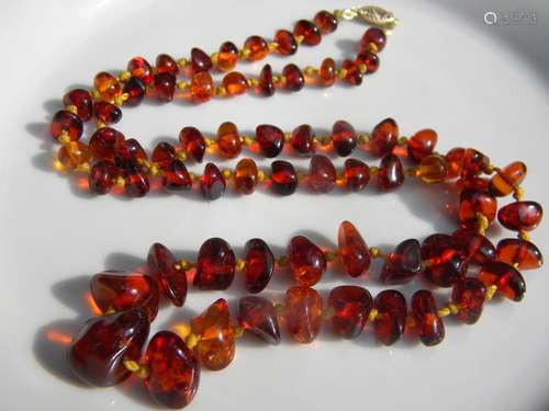 Antique Baltic Amber Necklace