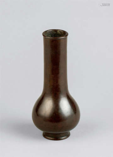 宋代（960-1279） 铜素花插