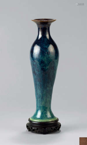 清乾隆（1736-1795） 仿钧窑观音瓶