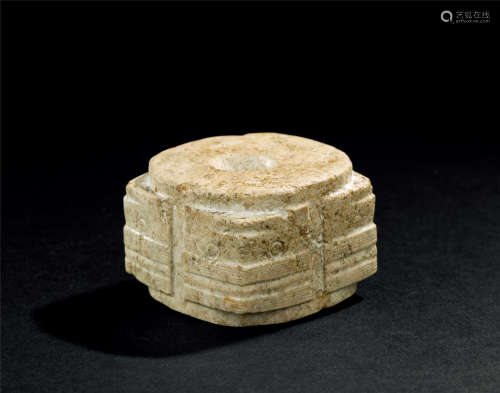 良渚文化（约B.C.5300-4500） 玉琮
