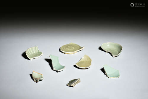 Group of Longquan ware Ceramic Shards