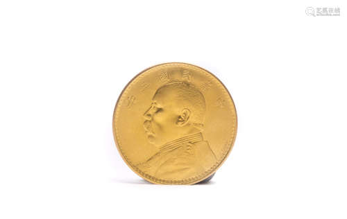 A Chinese Gold Coin