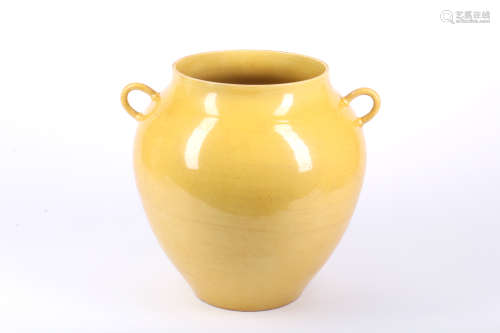 A Chinese Yellow Jar
