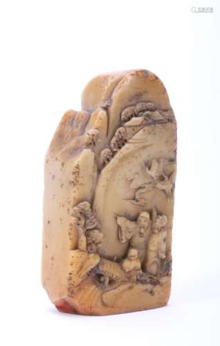 A Chinese Carved Stone