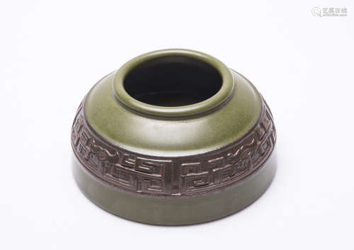 A Chinese Tea Dust Water Pot