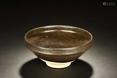 Brown glazed bowl